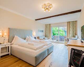 Bett im Hotel Seefischer - Finest Hideaway