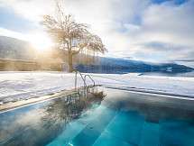 Sauna im Schnee