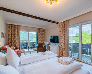 Doppelzimmer Brunnbachl im Romantik SPA Hotel Seefischer