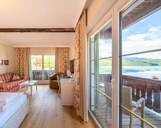 Doppelzimmer Brunnbachl im Romantik SPA Hotel Seefischer